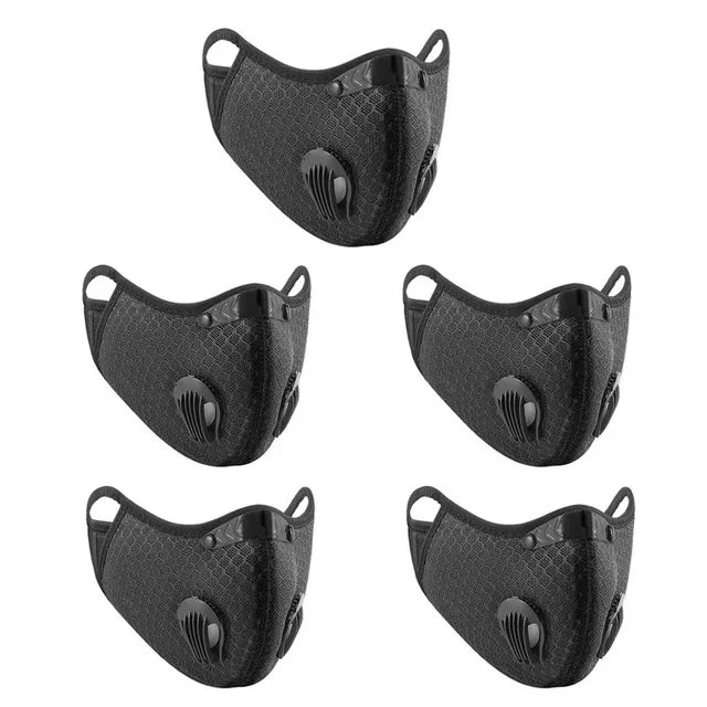 Reusable Cycling Face Mask with Filter
