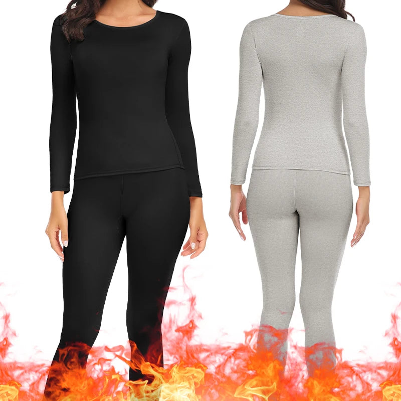 Women’s Thermal Lace Underwear Set