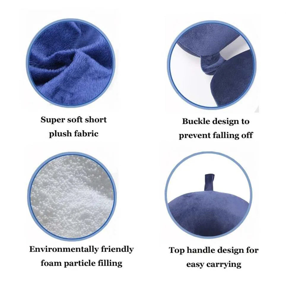 Travel Neck Pillow with Strap