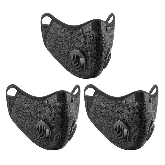 Reusable Cycling Face Mask with Filter