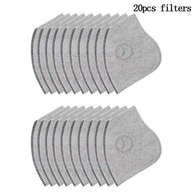 Reusable Cycling Face Mask with Filter