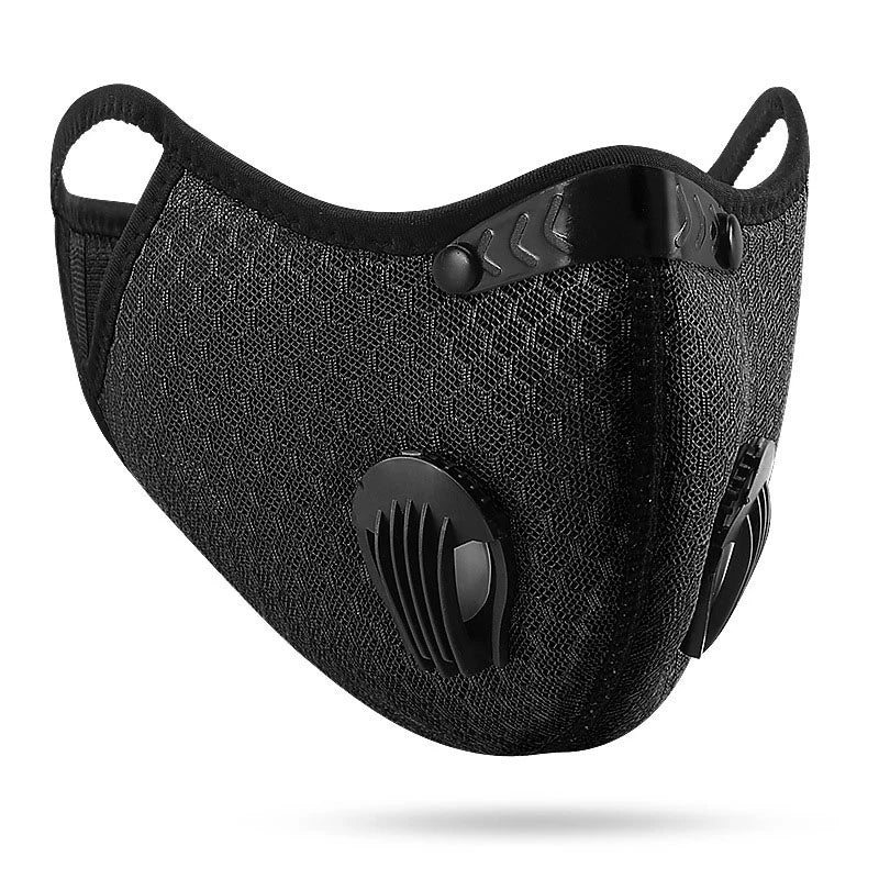 Reusable Cycling Face Mask with Filter