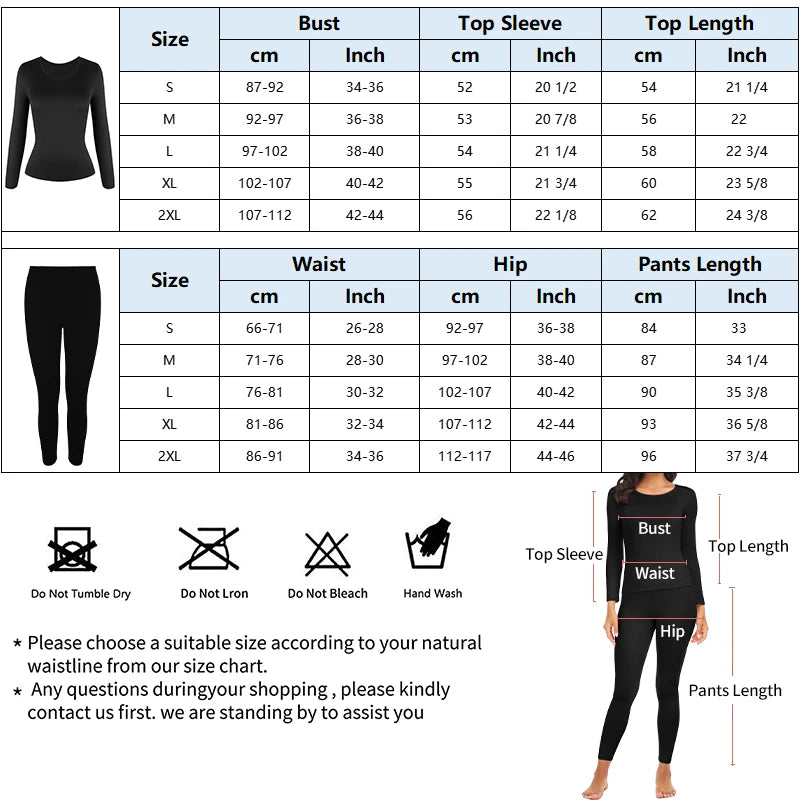 Women’s Thermal Lace Underwear Set