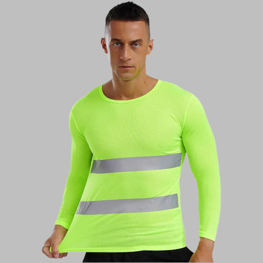 Men's Reflective Moisture-Wicking T-Shirt