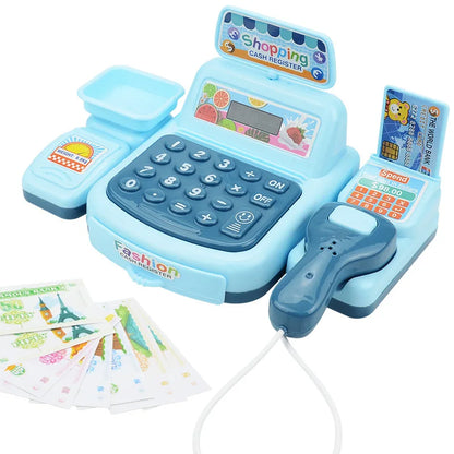 Cashier Toy Register Playset for Kids