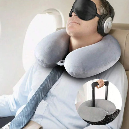 Travel Neck Pillow with Strap