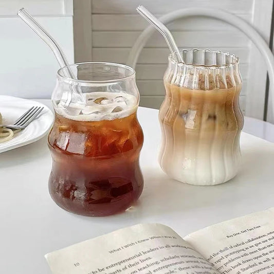 Eco-Friendly Reusable Glass Straws