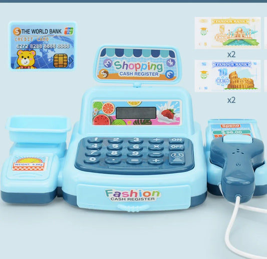 Cashier Toy Register Playset for Kids